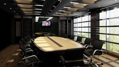 Meeting Room at Cowork Workspace in Poughkeepsie, New York